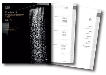 With Perfion PIM, Dornbracht produces ready-to-print price lists of up to one thousand pages.